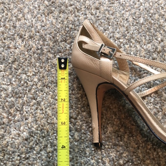 KLUB NICO Nude T strap Heels - Picture 11 of 12